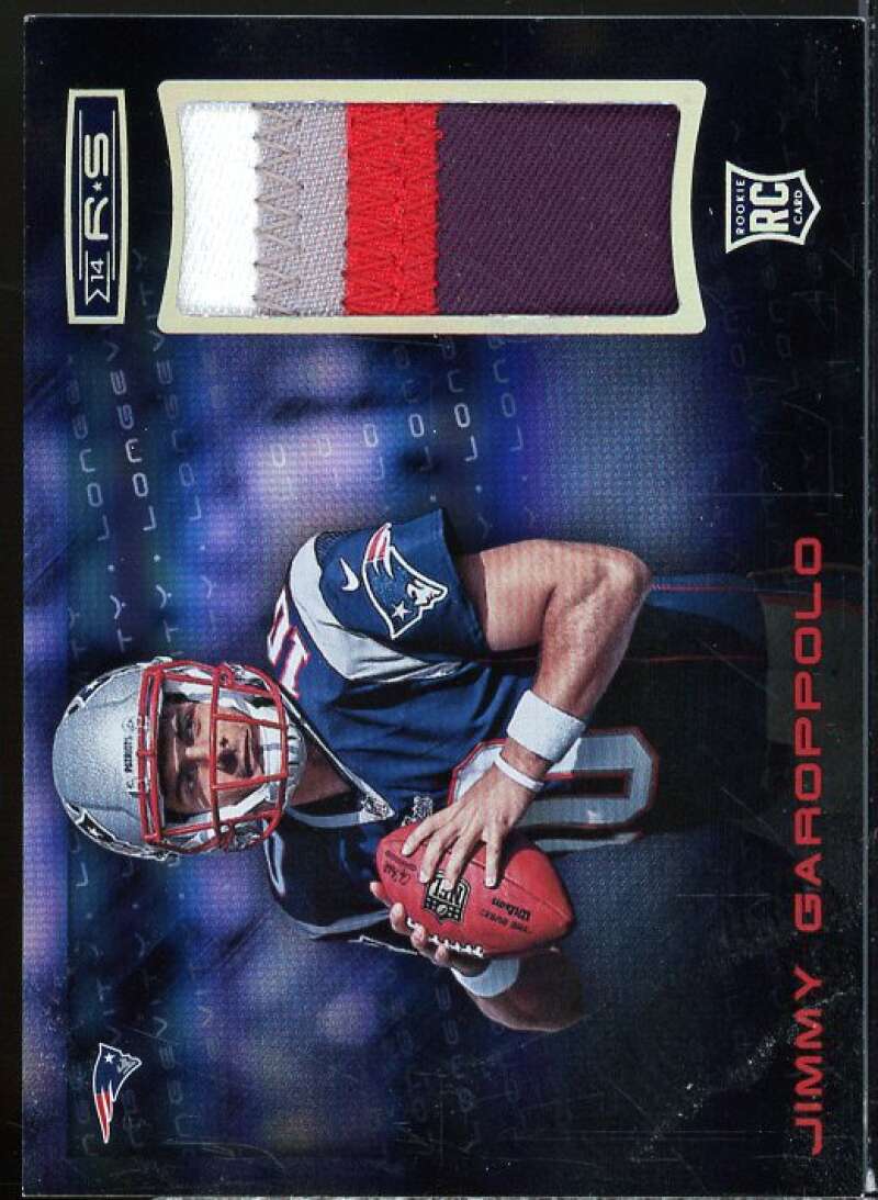 Jimmy Garoppolo  Card 2014 Rookies Stars Rookie Materials #RMJG #23 Rookie Image 1