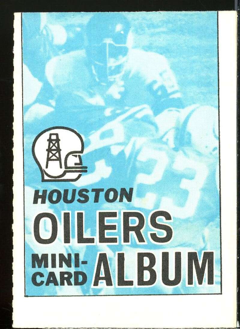 Mini-Card Album Card 1969 Topps Houston Oilers #21  Image 1