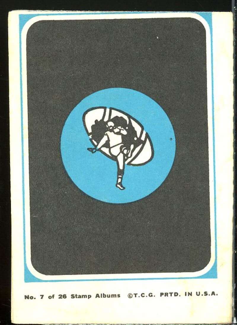 Mini-Card Album Card 1969 Topps Green Bay Packers #7  Image 2