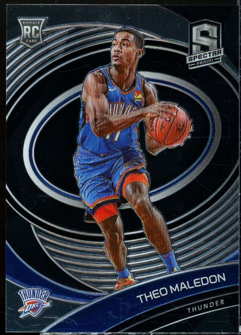 Theo Maledon Rookie Card 2020-21 Panini Spectra #114  Image 1