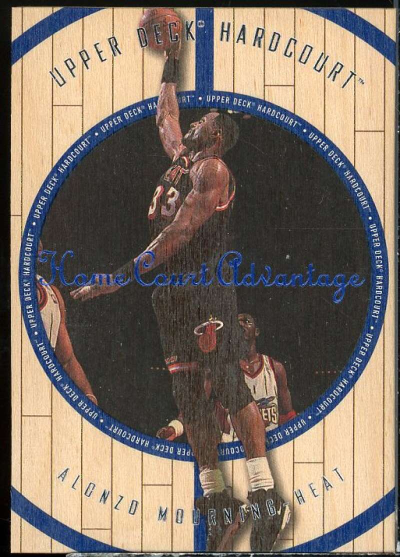 Alonzo Mourning Card 1998 Upper Deck Hardcourt Home Court Advantage #9  Image 1