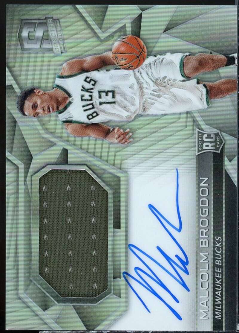 Malcolm Brogdon JSY AU Rookie Card 2016-17 Panini Spectra #111  Image 1