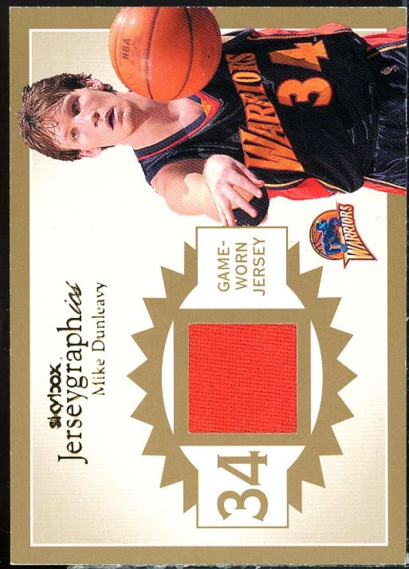 Mike Dunleavy Card 2003-04 SkyBox Autographics Jerseygraphics Gold #MD  Image 1