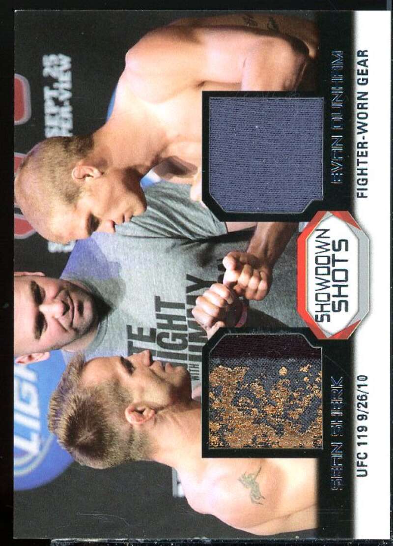 Sean Sherk/Dunham 2011 Topps UFC Moment of Truth Showdown Shots Relics #SSDRSD  Image 1