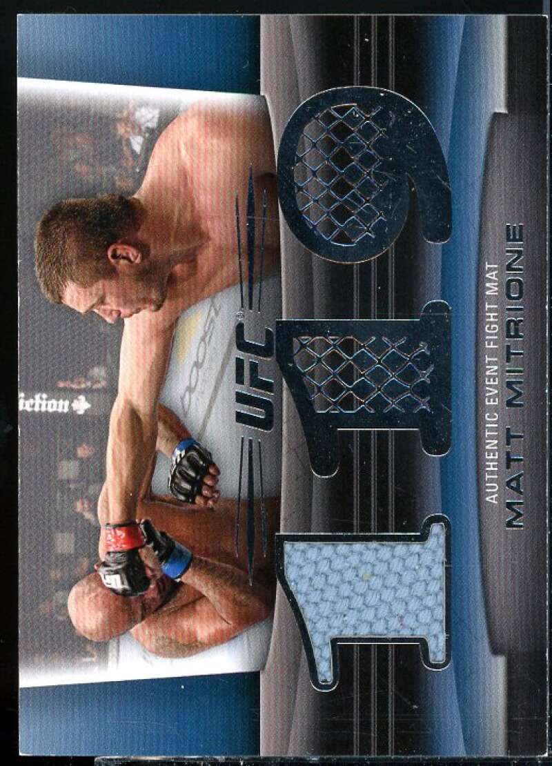 Matt Mitrione Card 2011 Topps UFC Title Shot Fight Mat Relics #FMMM  Image 1