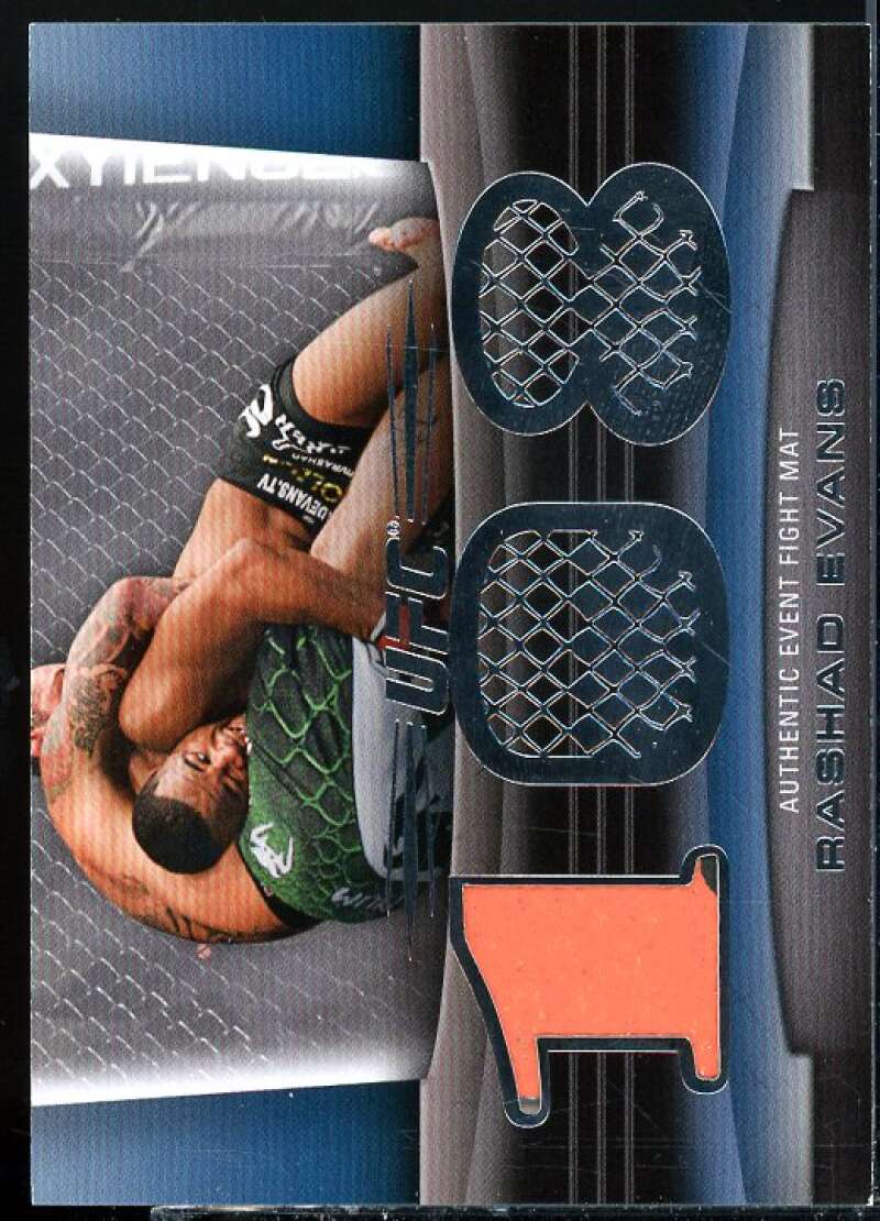 Rashad Evans Card 2011 Topps UFC Title Shot Fight Mat Relics #FMRE  Image 1