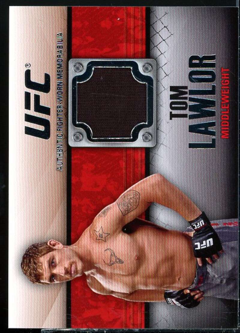 Tom Lawlor Card 2011 Topps UFC Title Shot Fighter Relics #FRTL  Image 1