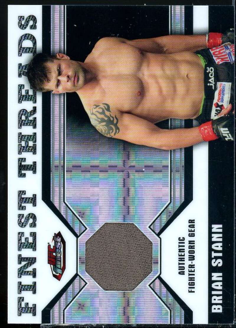 Brian Stann Card 2011 Finest UFC Finest Threads Fighter Relics X-Fractors #RBST  Image 1