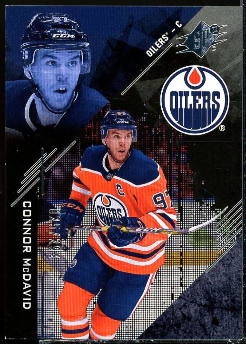 Connor McDavid Card 2017-18 SPx #20  Image 1
