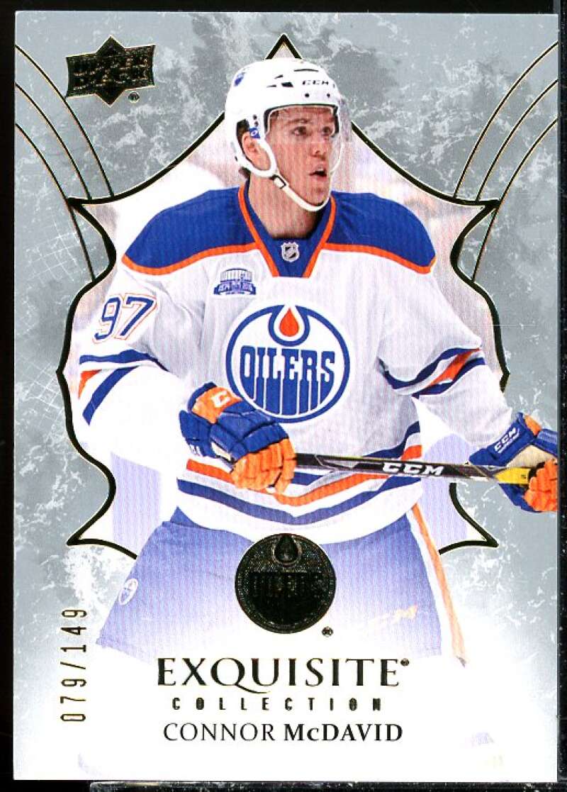 Connor McDavid Card 2016-17 Exquisite Collection #12  Image 1