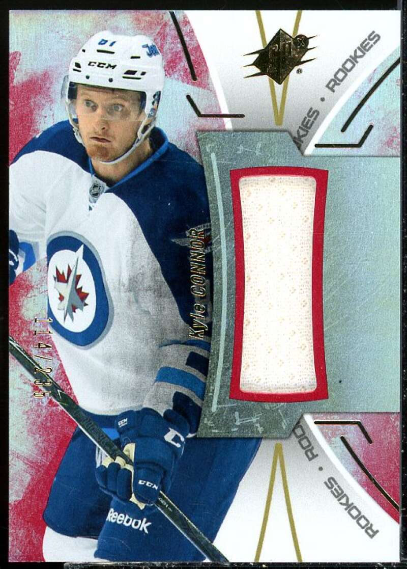 Kyle Connor JSY Rookie Card 2016-17 SPx Rookies Red #RKC  Image 1