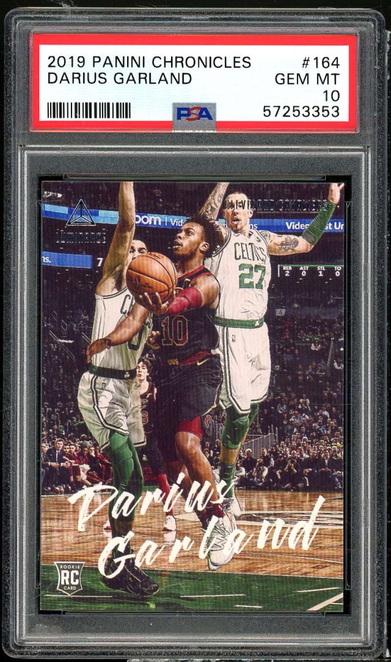 Darius Garland Rookie Card 2019-20 Panini Chronicles #164 PSA 10 Image 1