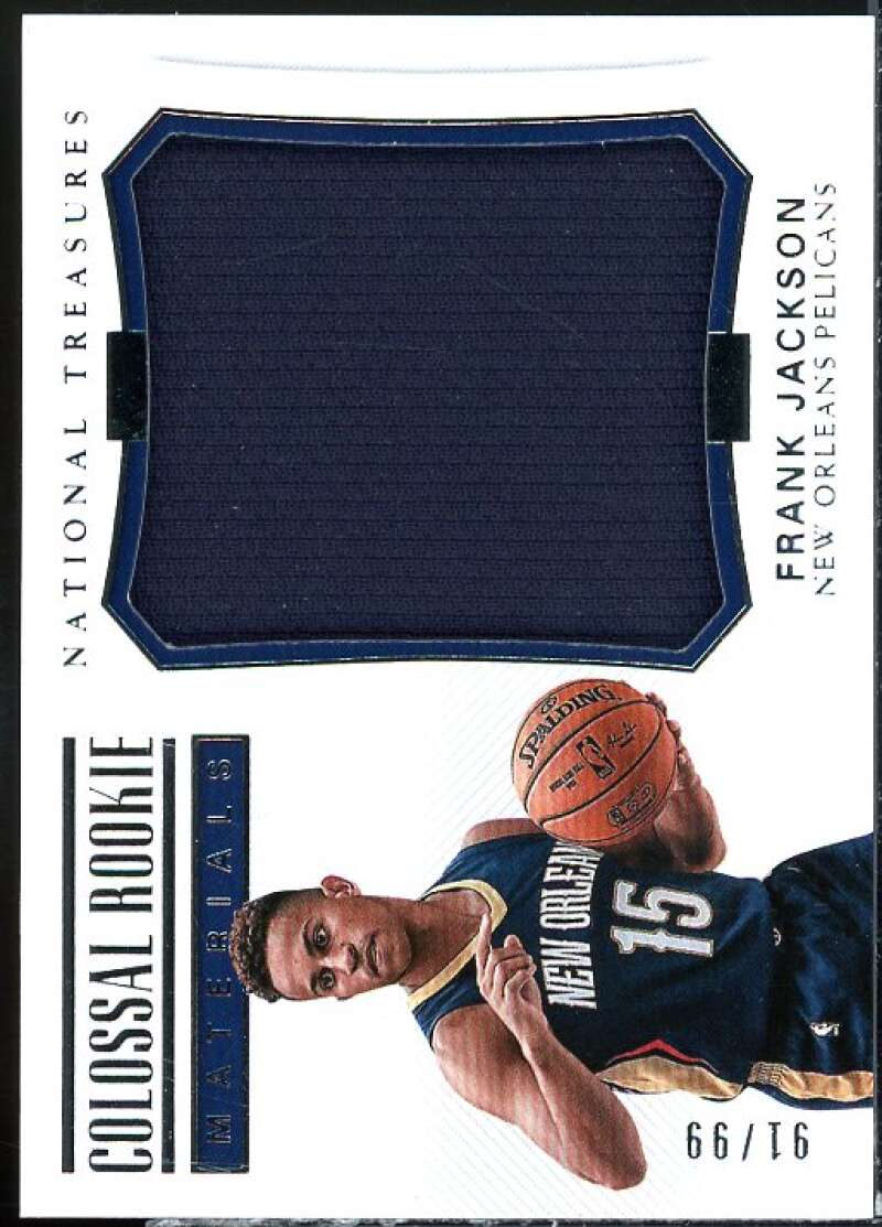 Frank Jackson 2017-18 Panini National Treasures Colossal Rookie Materials #19  Image 1