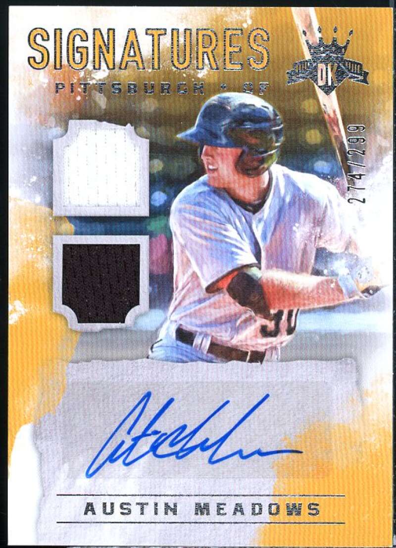 Austin Meadows Card 2017 Diamond Kings DK Signature Materials #DKSAM  Image 1