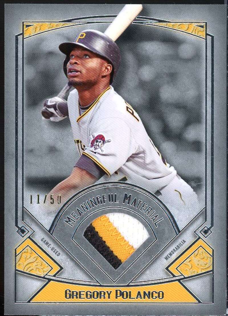 Polanco UER/Wrong Player 2017 Museum Collection Meaningful Materials Relic #MRGP  Image 1