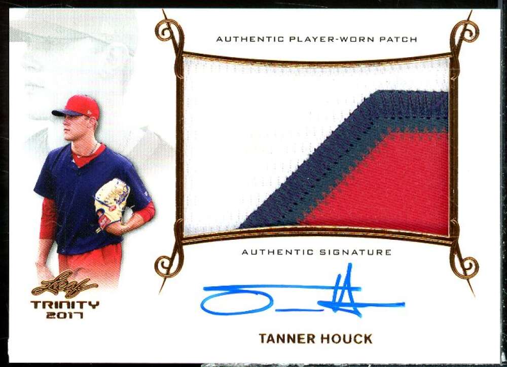 Tanner Houck Card 2017 Leaf Trinity Patch Autographs #PATH1  Image 1