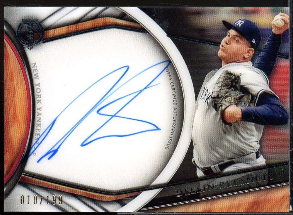 Dellin Betances Card 2018 Topps Tribute Autographs #TADB  Image 1