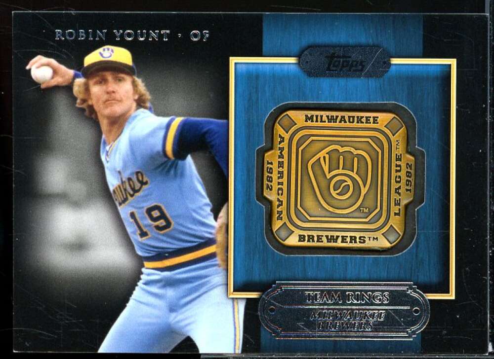 Robin Yount Card 2012 Topps Team Rings #RY  Image 1