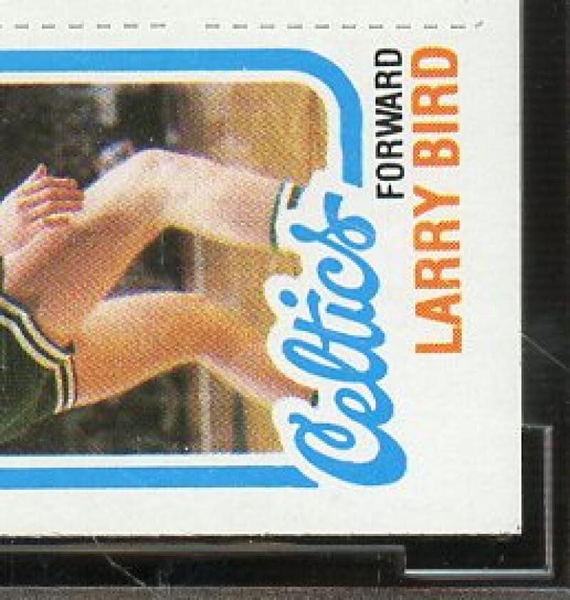 1980-81 Topps #6 Magic Johnson / Erving/ Larry Bird Rookie BGS BCCG 9 Near Mint+ Image 5