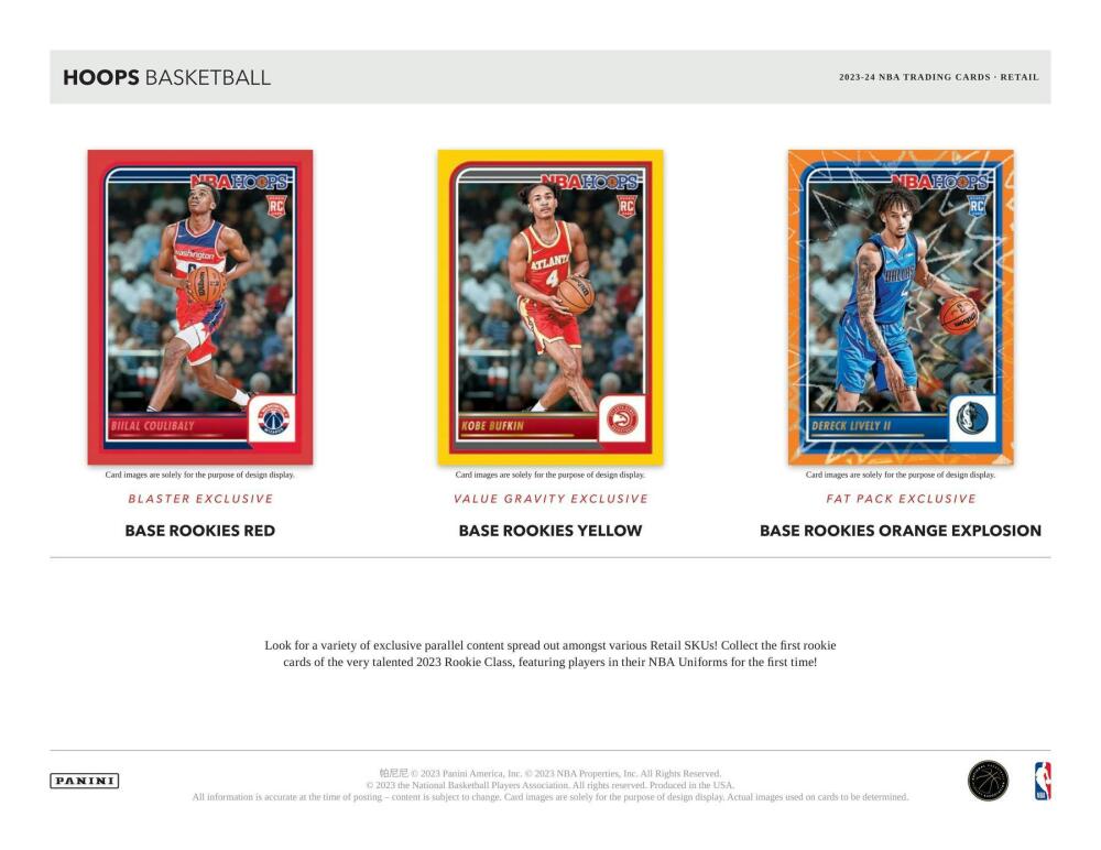 2023-24 Panini NBA Hoops Basketball 6-Pack Blaster Box Image 3