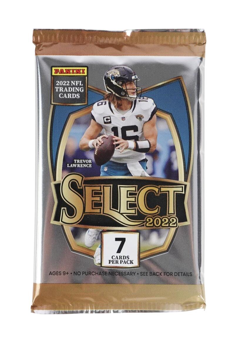 2022 Panini Select Football Mega Box (Black & Green Die-Cuts!) Image 4