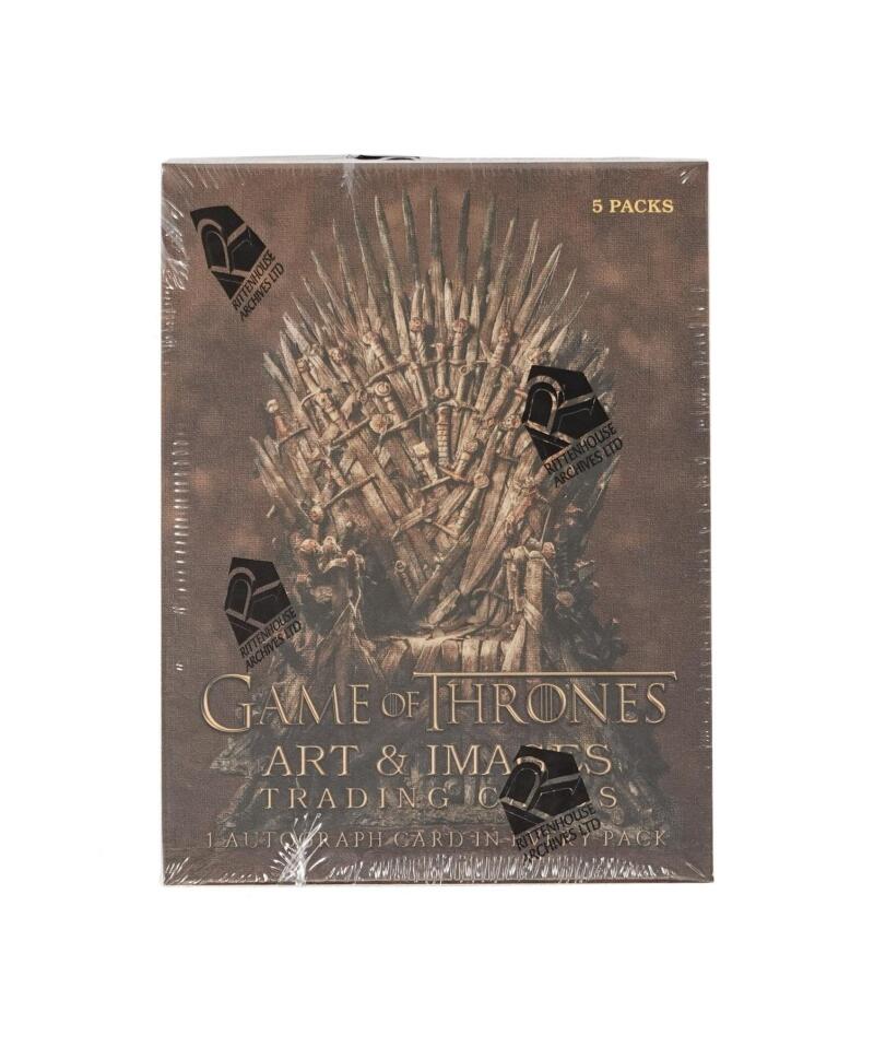 2023 Rittenhouse Game Of Thrones Art & Images Trading Cards Hobby Box  Image 1
