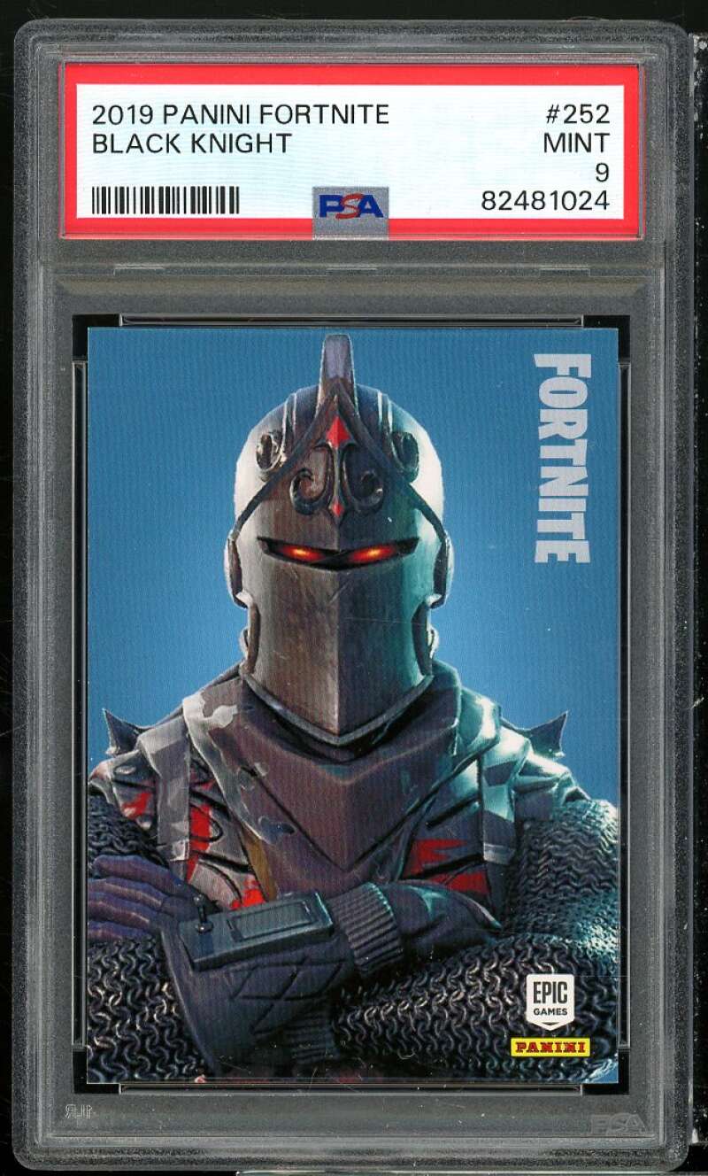 Black Knight 2019 Panini Fortnite USA #252 PSA 9 Image 1