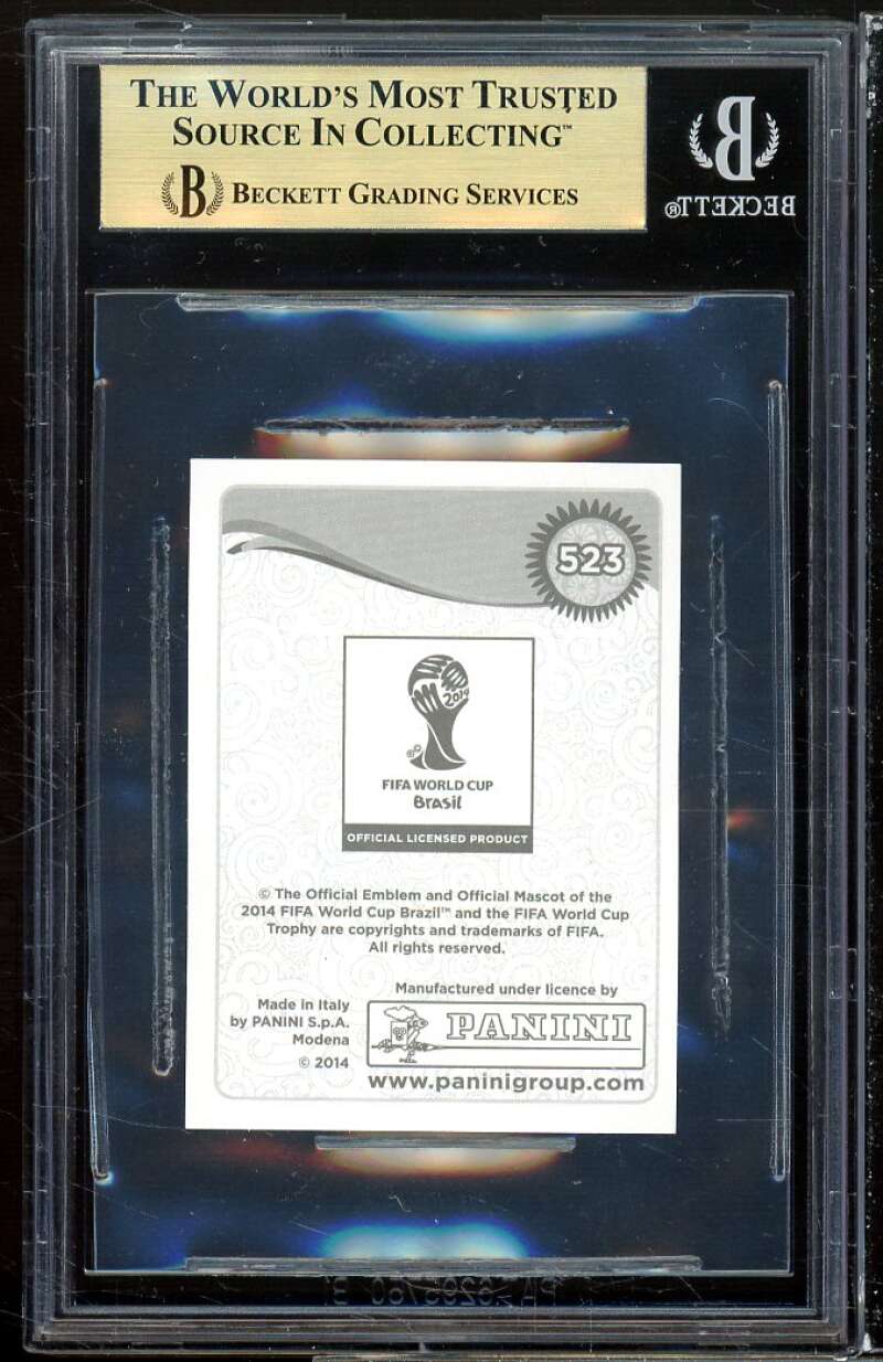 Cristiano Ronaldo 2014 Panini World Cup Stickers #532 BGS 9.5 (9.5 9.5 9.5 9.5) Image 2