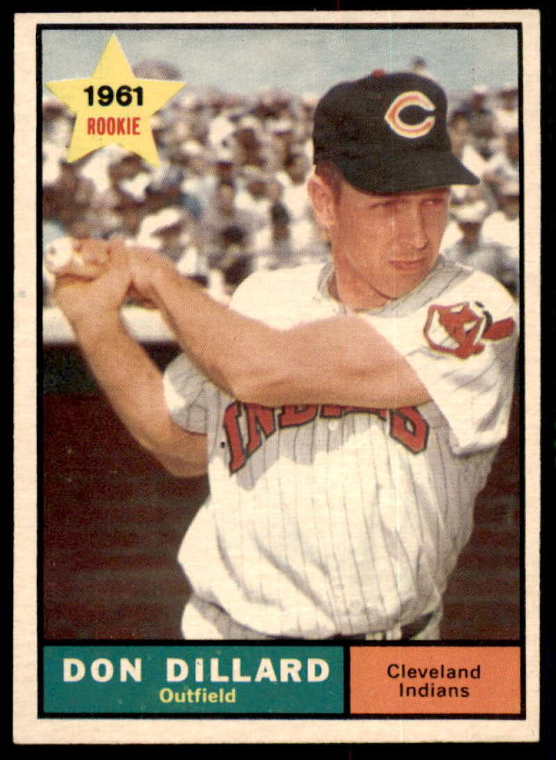 Don Dillard Card 1961 Topps #172  Image 1