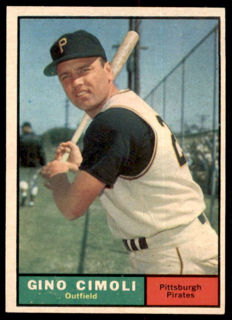 Gino Cimoli Card 1961 Topps #165  Image 1