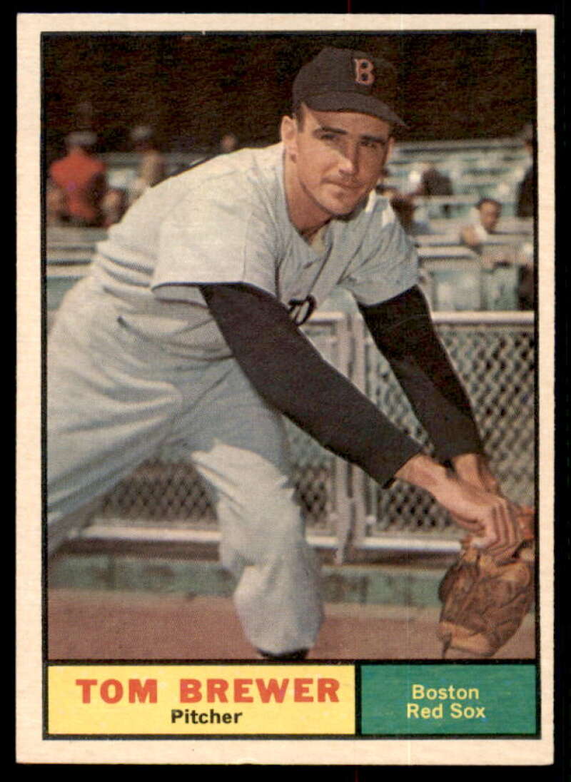 Tom Brewer Card 1961 Topps #434  Image 1