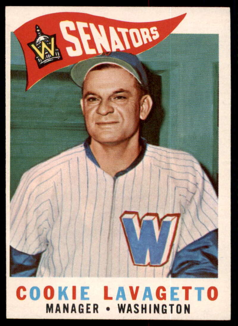 Cookie Lavagetto MG Card 1960 Topps #221  Image 1