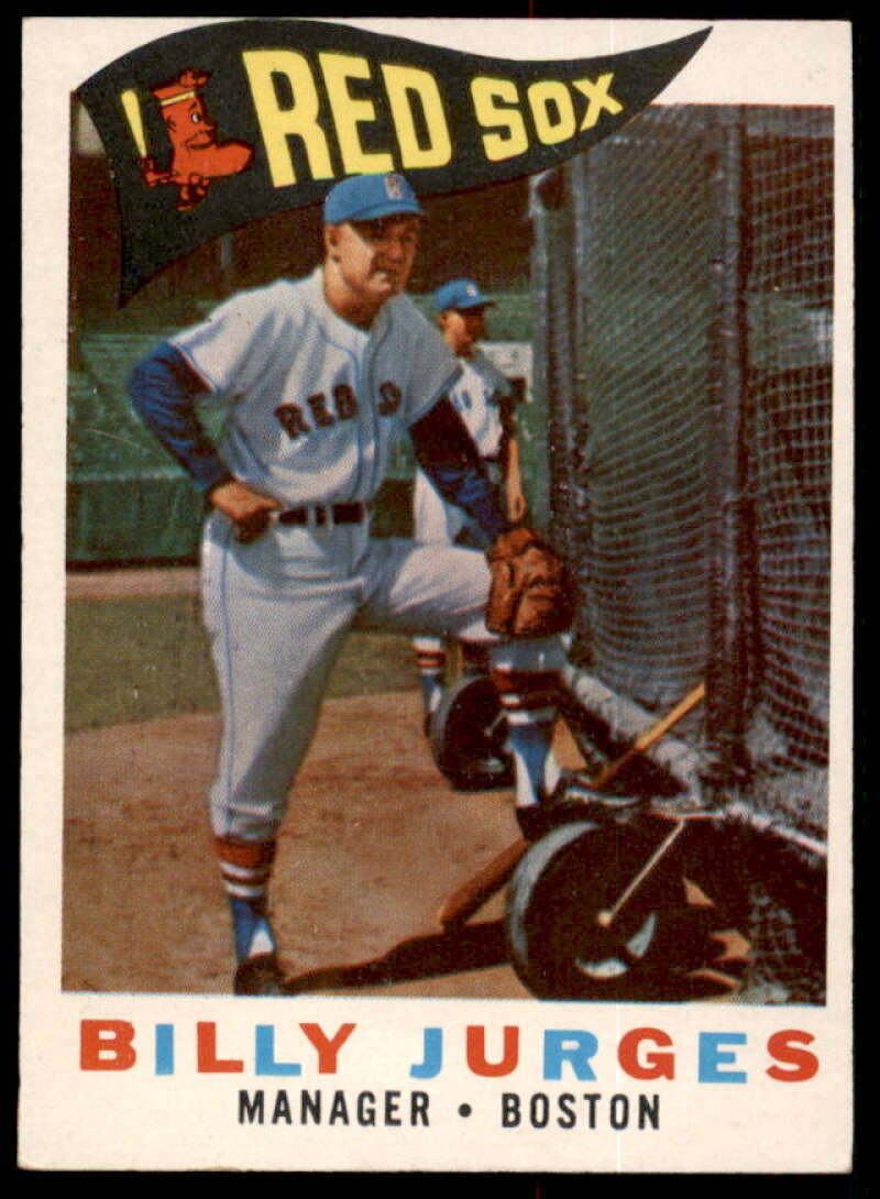 Billy Jurges MG Card 1960 Topps #220  Image 1