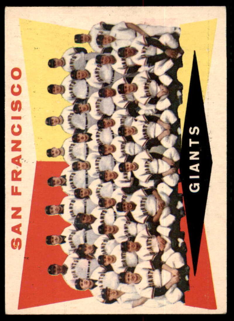 San Francisco Giants CL Card 1960 Topps #151  Image 1