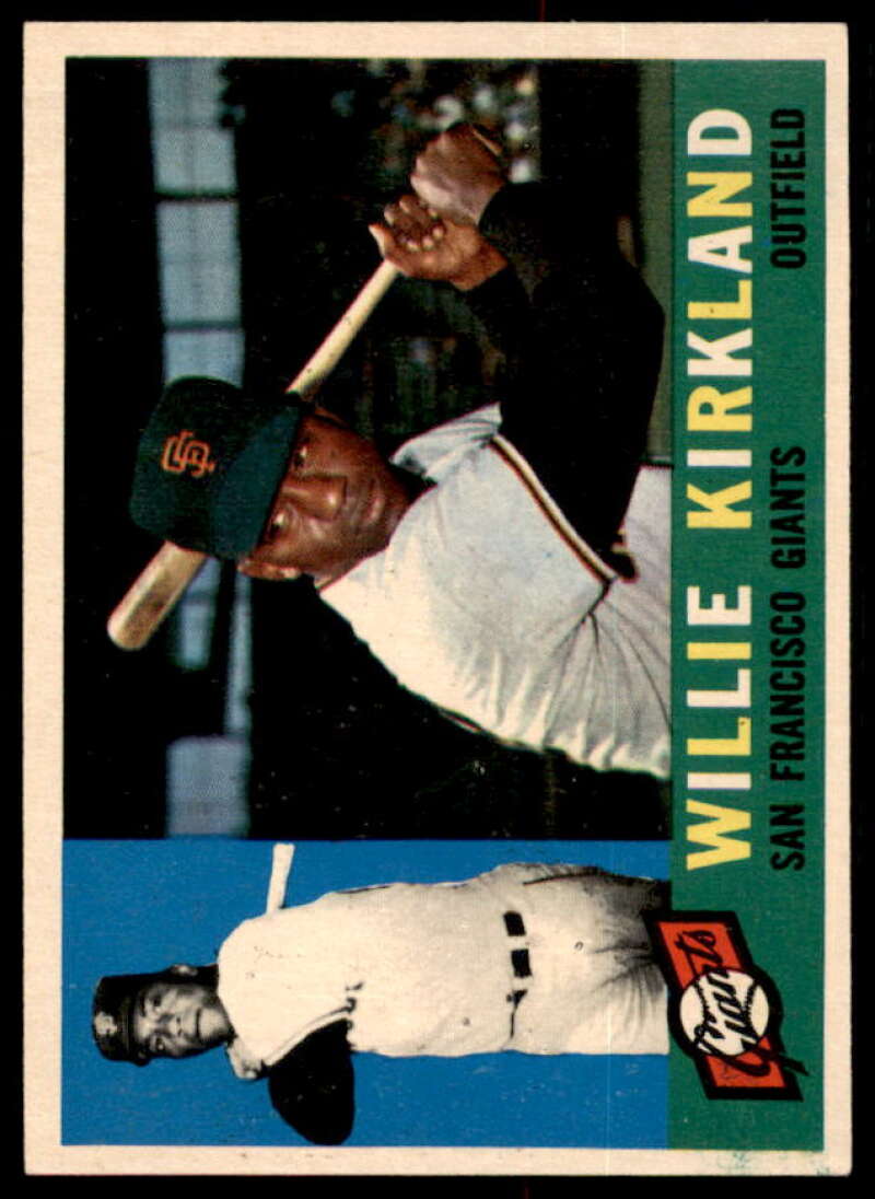 Willie Kirkland Card 1960 Topps #172  Image 1