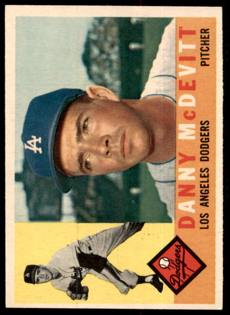 Danny McDevitt Card 1960 Topps #333  Image 1