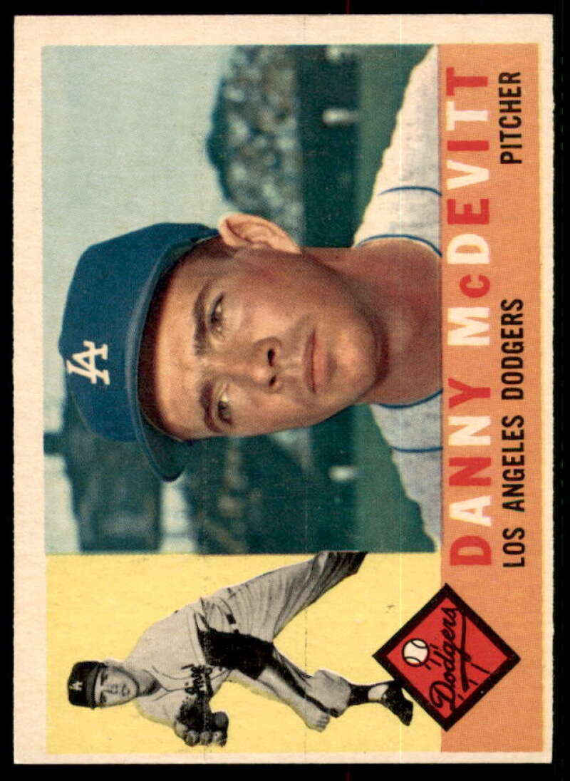 Danny McDevitt Card 1960 Topps #333  Image 1