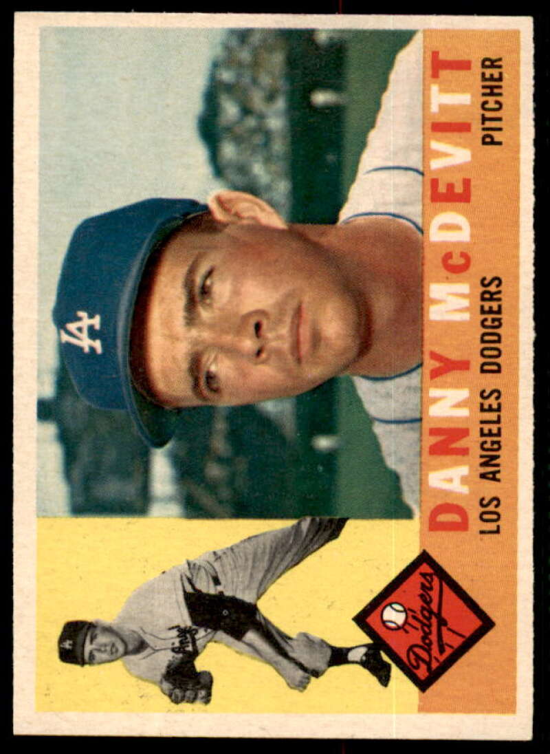 Danny McDevitt Card 1960 Topps #333  Image 1