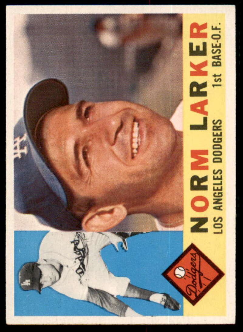 Norm Larker Card 1960 Topps #394  Image 1