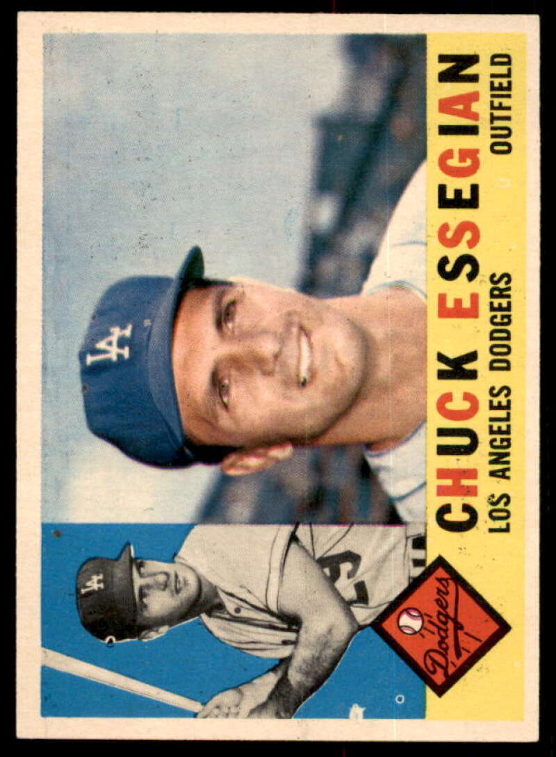 Chuck Essegian Card 1960 Topps #166  Image 1