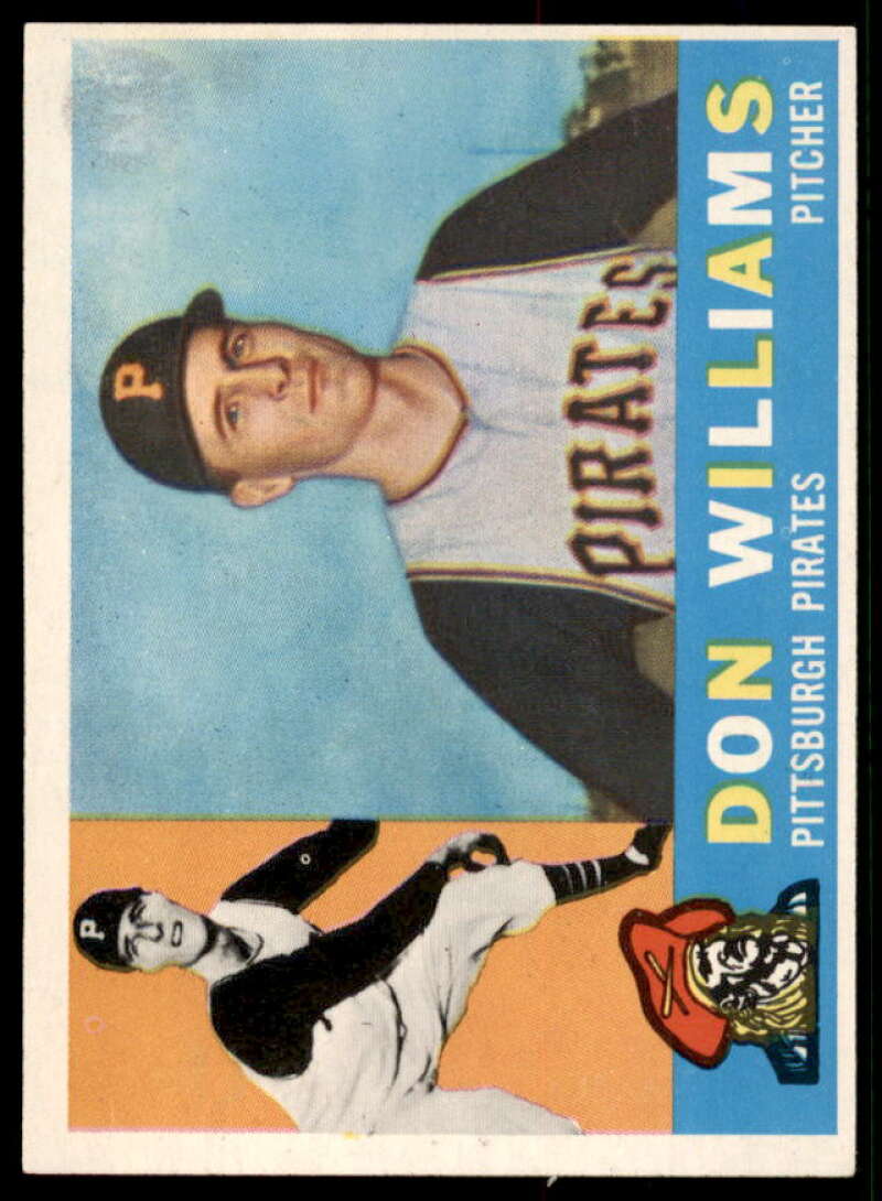Don Williams Rookie Card 1960 Topps #414  Image 1