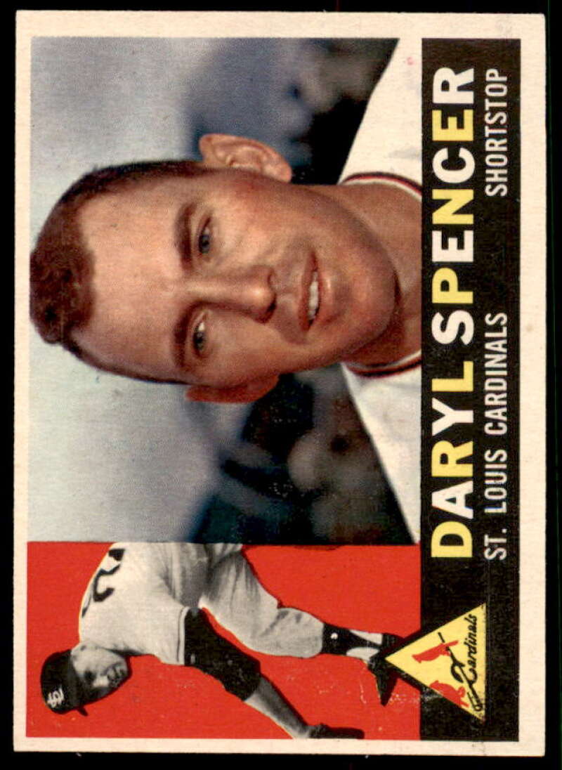 Daryl Spencer Card 1960 Topps #368  Image 1