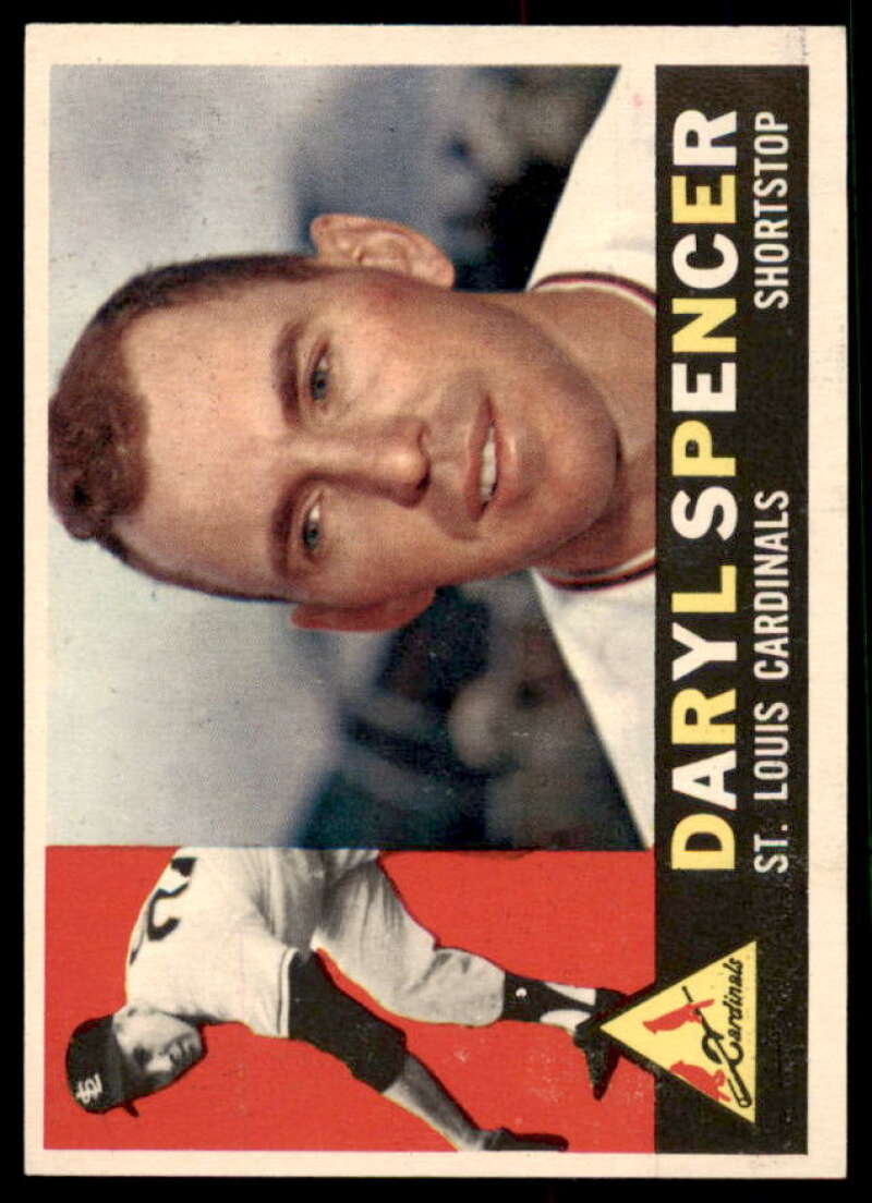 Daryl Spencer Card 1960 Topps #368  Image 1
