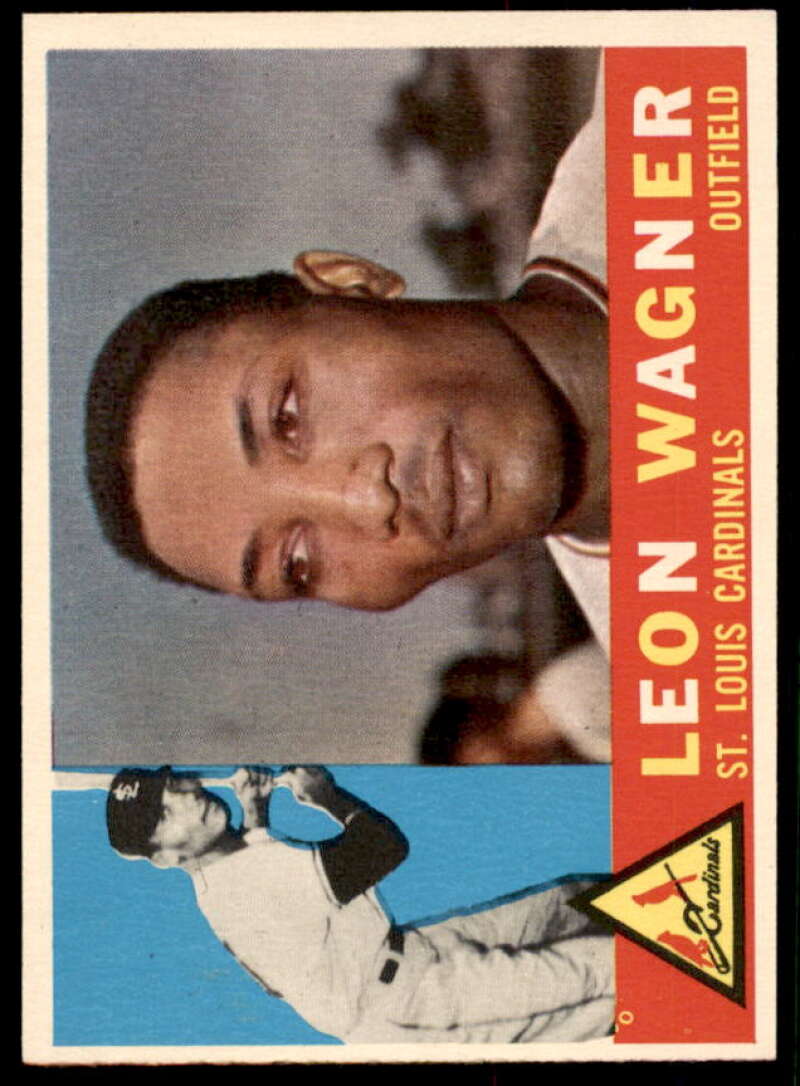Leon Wagner Card 1960 Topps #383  Image 1