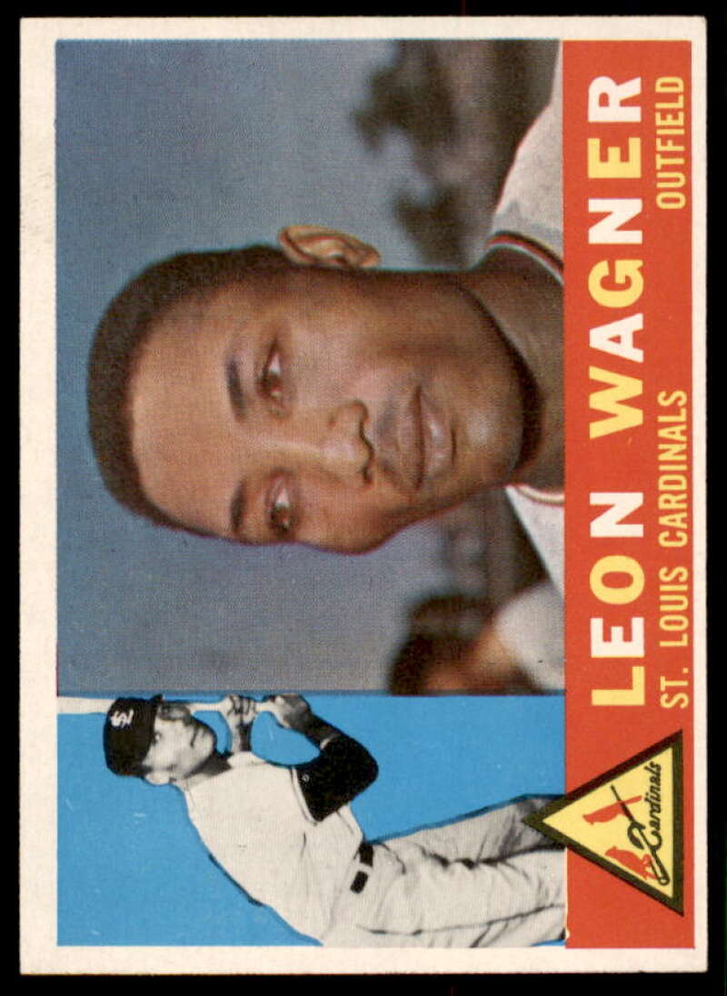 Leon Wagner Card 1960 Topps #383  Image 1