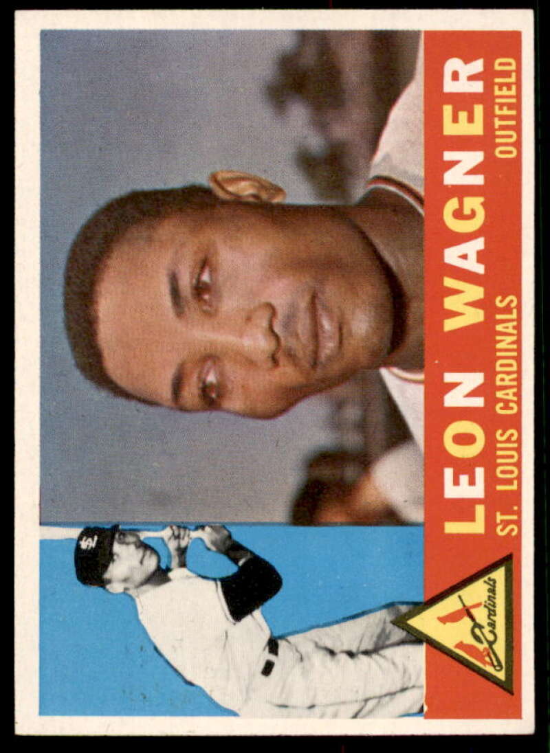 Leon Wagner Card 1960 Topps #383  Image 1