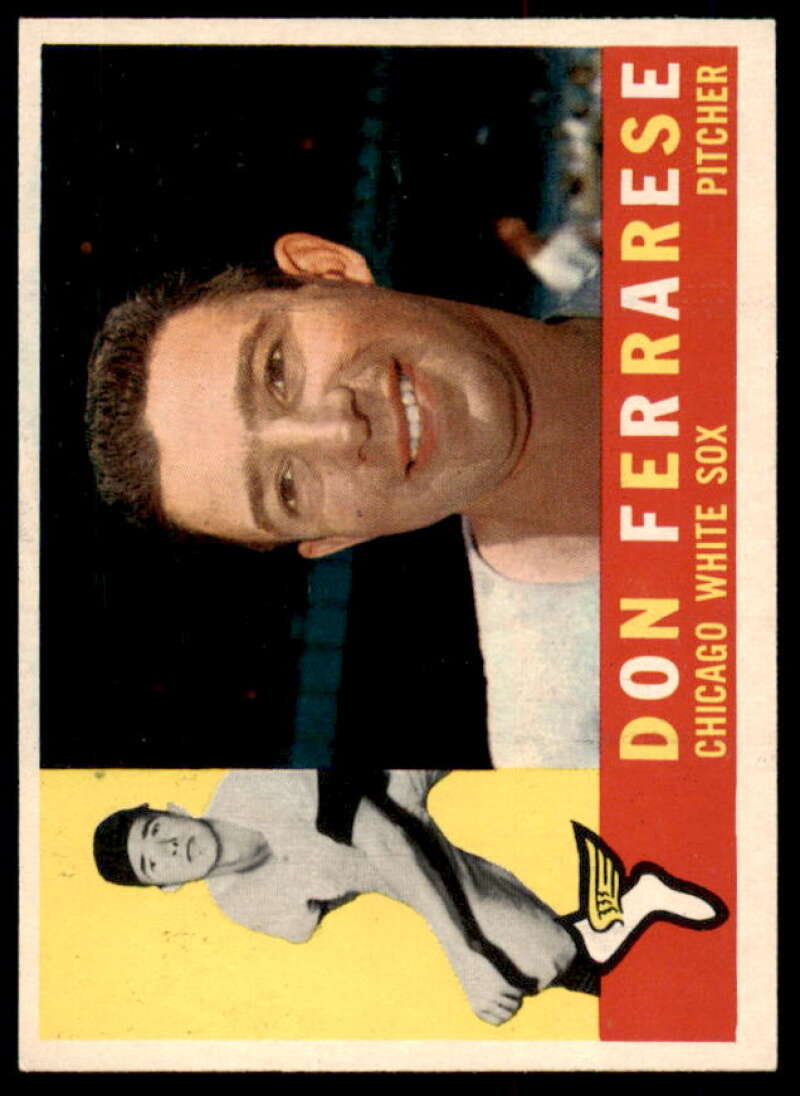 Don Ferrarese Card 1960 Topps #477  Image 1