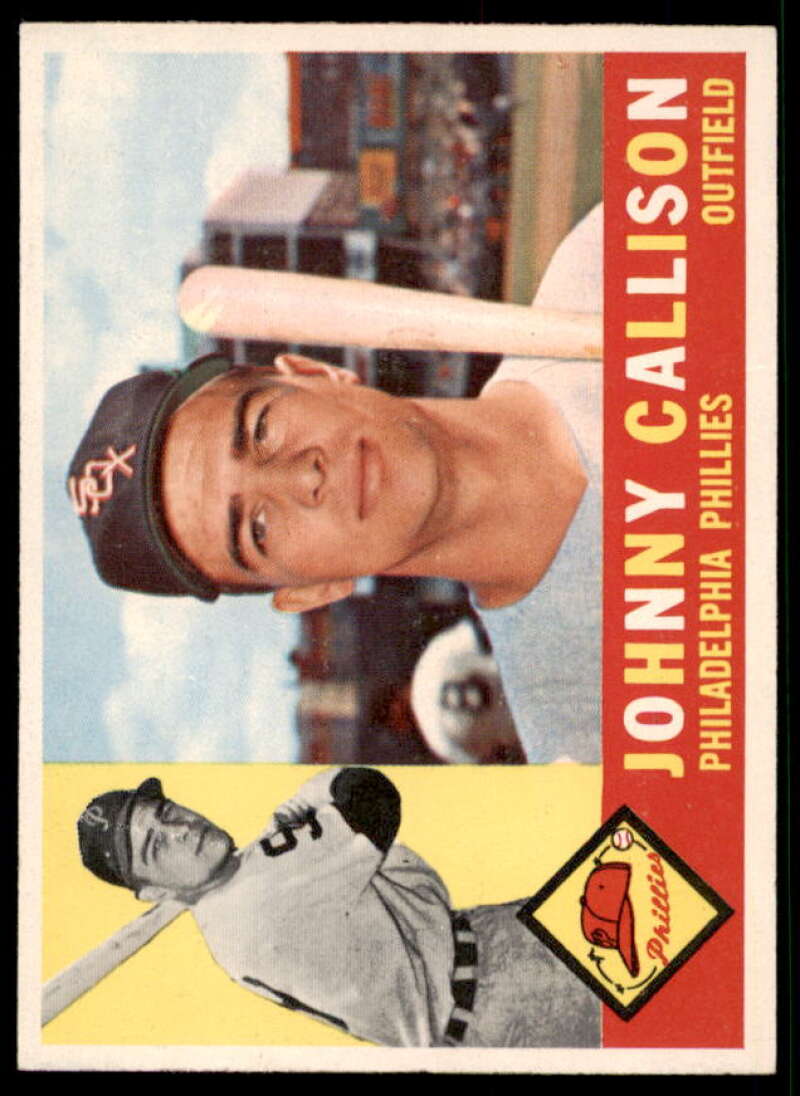 Johnny Callison Card 1960 Topps #17  Image 1