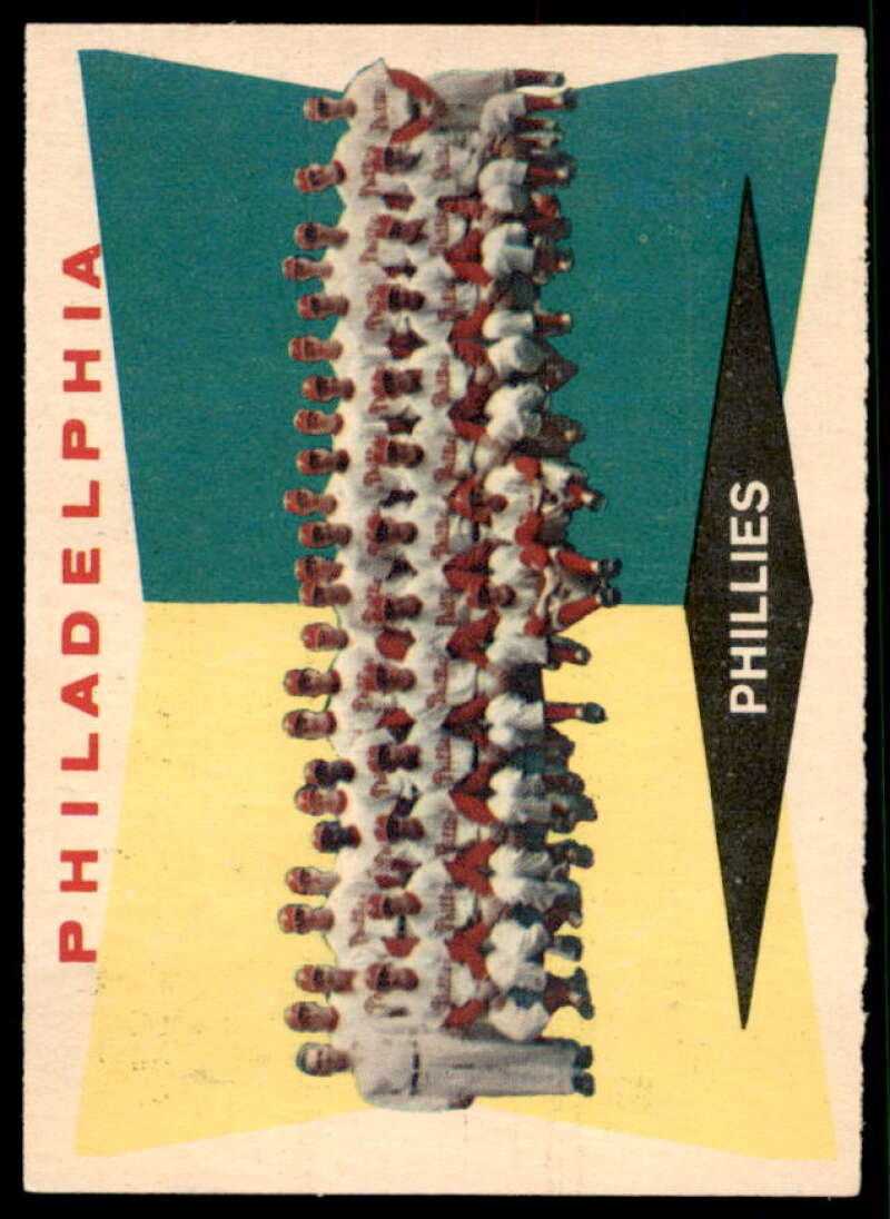 Philadelphia Phillies CL Card 1960 Topps #302  Image 1