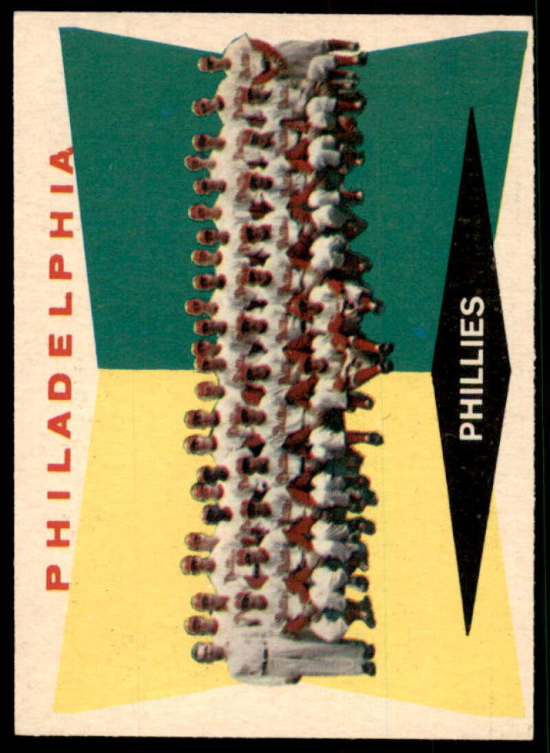 Philadelphia Phillies CL Card 1960 Topps #302  Image 1